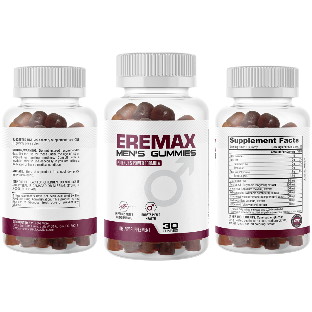 Eremax Men's Gummies Reviews (2026)– In-Depth Review, User Experiences, Reviews and Complaints Breakdown · Eremax Men's Gummies Reviews (2026)– In-Depth Review, User Experiences, Reviews and Complaints Breakdown