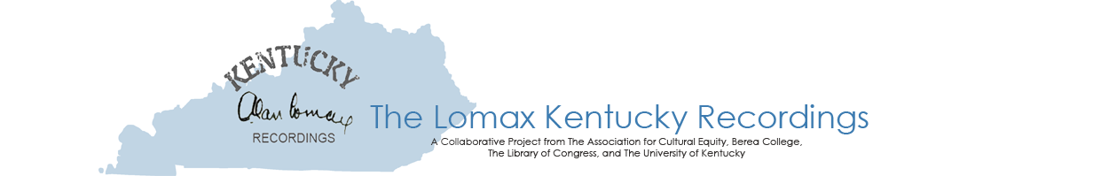 Alan Lomax Kentucky Recordings