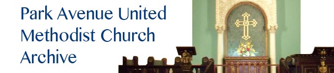 Park Avenue United Methodist Church Archive