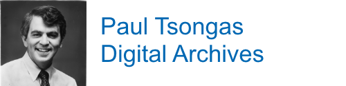 Paul Tsongas Digital Archives