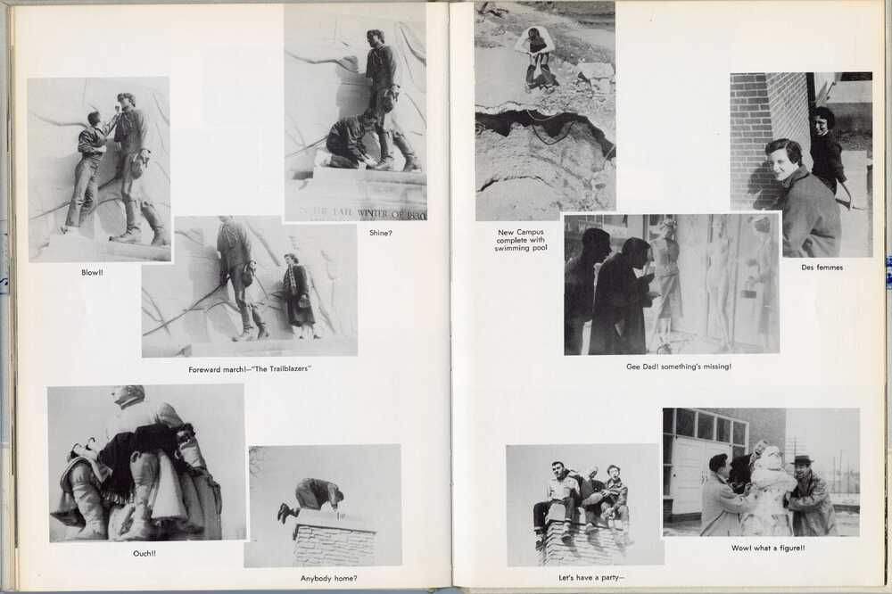 1954 Yearbook, Student Life.