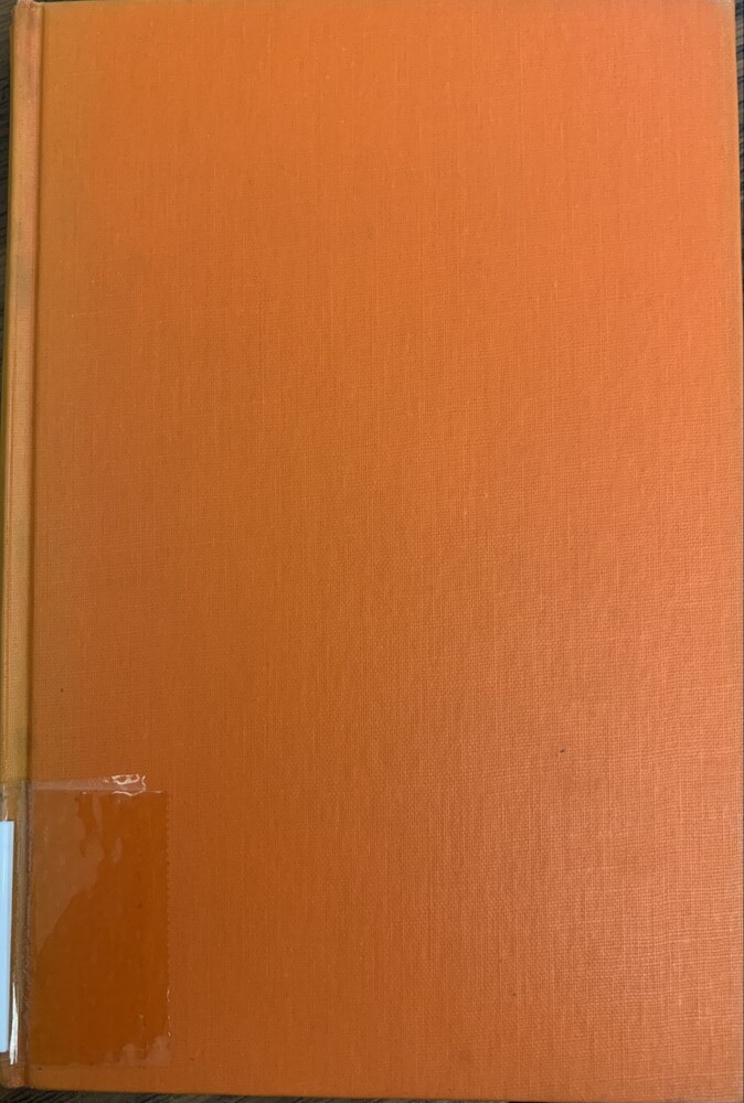 This book is titled "Seminole" by Theodore Pratt. The book cover is bound in orange fabric.