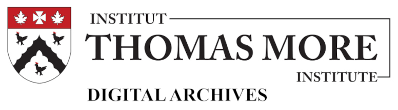 The Thomas More Institute Digital Archives